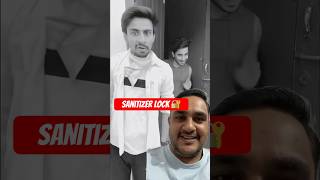 Sanitizer 🔏 youtube youtubeshorts funny comedy youtubeviralsubscribe youtubechannelshorts [upl. by Alimhaj]