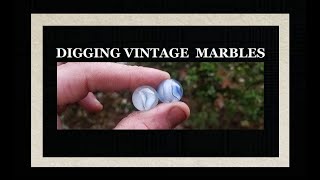 Digging Antiques  Old Marbles  Ohio Valley Treasure Hunting  Bottle Digging  Toys  Archaeology [upl. by Tartan639]