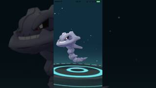 ONIX TO STEELIX EVOLUTION  POKEMON GO [upl. by Okoy962]