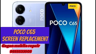 Poco C65 screen replacement poco display changeMobilerepairGaganmobilerepair [upl. by Lila934]