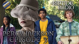 Percy Jackson Episode 3 Reactions amp Review  Riptide Radio [upl. by Madid]