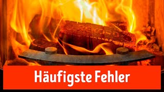 Kaminofen amp Kachelofen Die häufigsten Fehler beim Heizen [upl. by Nwahsirhc]