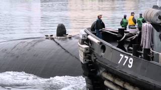 USS Bremerton Returns for Namesake Visit [upl. by Ainit53]