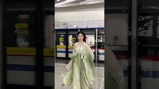 Shop link on bio Hanfu汉服 Chinese traditional clothes worldwide shipping ootd fashion hanfu haul [upl. by Sugirdor]