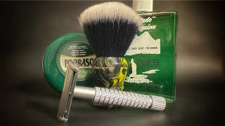 💈Chinese Safety Razor💈Proraso Shaving Soap💈Alcolado 🐧Glacial💈Shavemac Brush S [upl. by Anrat439]