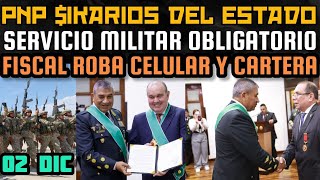 PNP SOMETIDA A LA DIKTADURA  PORKY ADORA EL COMUNISMO  SERVICIO MILITAR PARA EL PUEBLO  02 DIC [upl. by Notaek]