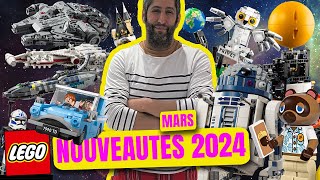 LES NOUVEAUTES LEGO DE MARS 2024EN KILT AU STORE DE JAUDE [upl. by Eirolam97]