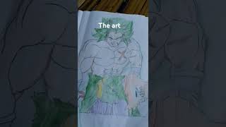 Broly drawing [upl. by Beatriz]