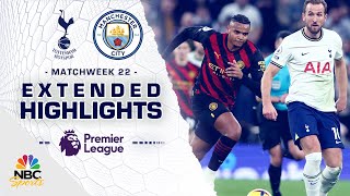 Tottenham Hotspur v Manchester City  PREMIER LEAGUE HIGHLIGHTS  252023  NBC Sports [upl. by Leuamme]