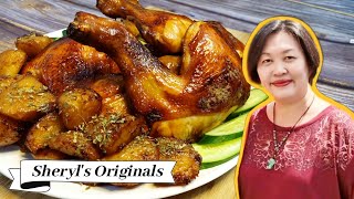 Marmite Chicken Whole Legs  Airfry   马麦酱烤鸡腿 [upl. by Awad660]