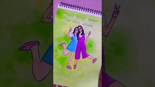 Paint with my friend  diy queen craft   short [upl. by Billy]