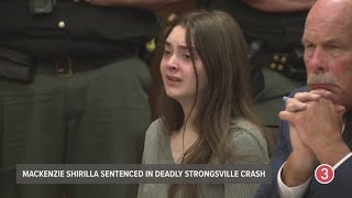 Mackenzie Shirilla sentenced to 15 yearstolife in prison for deadly Strongsville crash [upl. by Ahders565]