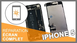 Tuto  Changer écran complet iPhone 5 [upl. by Sternlight]