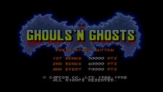 Ghouls n Ghosts Arcade  HCK Edition  PS2 [upl. by Eciruam]