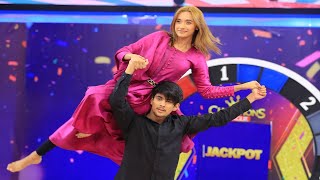 Sara Lydia amp Ali Sheikh Dance Performance On BOL Beats Song Ishq Hoya Game Show Pakistani Season 4 [upl. by Joktan]