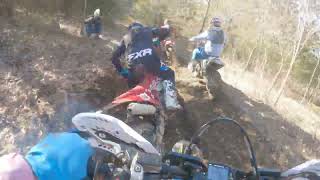 Holeshot chaos Hillbilly GP Loaiza Dairy Farm [upl. by Esinek]