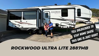 2022 Rockwood Ultra Lite 2887MB In Depth Walk Through [upl. by Zevahc]