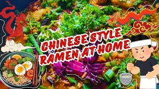 Chinese Style Ramen ramen ramennoodles curry noodles noodlesrecipe maggi recipe chinesefood [upl. by Nnyltak]