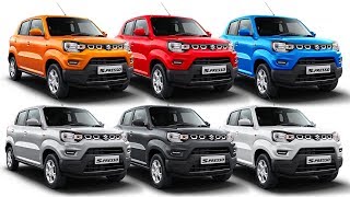 Maruti Suzuki Spresso  All Colour Options  Images  AUTOBICS [upl. by Ahsital]