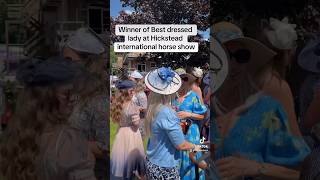 Ladies day at Hickstead international horse show millinery fascinator hatinator hickstead [upl. by Elizabeth]