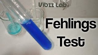 Fehlings Reagent Preparation and test [upl. by Ileana]