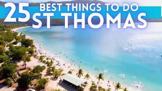 Best Things To Do in St Thomas US Virgin Islands 2024 4K [upl. by Justino]