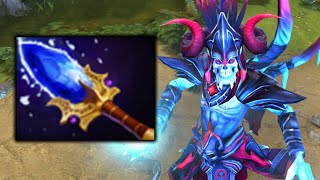 Aghanims Scepter on Lich DotA 2 [upl. by Eteragram]