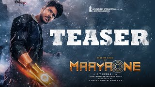 MaayaOne Teaser  Sundeep Kishn  CV Kumar  Santhosh Narayanan  Anil Sunkara  AK Entertainments [upl. by Jecon800]