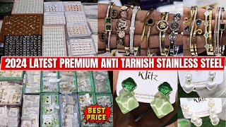 Latest Korean Anti Tarnish Jewellery Wholesaler in Sadar Bazaar Delhi [upl. by Naiviv913]