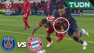 ¿ERA PENAL Neymar cayó en el área  PSG 00 Bayern  Champions League 2021  Cuartos Vuelta  TUDN [upl. by Claretta]