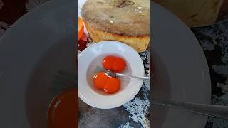 Amazing 2 Egg 2 Yolk Fried Rice  Street Food shorts viral trending [upl. by Anolla]