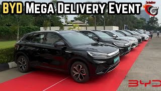 BYD Mega Delivery Event in Kolkata  Exclusive Coverage [upl. by Ettegdirb]