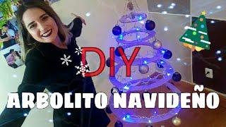 DIY ARBOLITO DE NAVIDAD CON CARTON  Hi Marylu [upl. by Notniuqal]