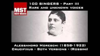 Part III Rare and unknown voices  ALESSANDRO MORESCHI [upl. by Vikki]