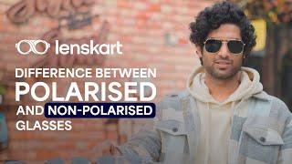 Difference Between Polarised amp NonPolarised Glasses  Lenskart [upl. by Inad]