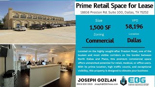 18816 Preston Rd 100Dallas TX FOR LEASE [upl. by Cesare]