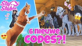 6 NIEUWE STARCOINS CODES amp NIEUWE PAARDEN KOPEN  SSO nl  wolfxjessy [upl. by Aleahc]