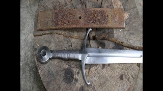 Forging a medieval sword the complete movie [upl. by Retrop]