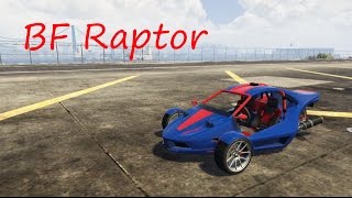 GTA V BF Raptor GameplayShowcase [upl. by Orutra]