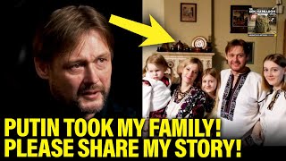 Father speaks out after brutal Russian attack on family [upl. by Loginov836]