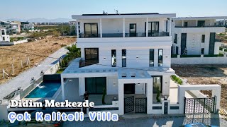 Didim Merkezde 41 Ayrı Mutfaklı Havuzlu Villa 🏡 Bölgedeki En Kaliteli Evlerden Biri 🔴 villa didim [upl. by Thilde]