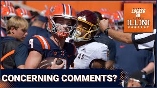 Any Concerns In Regards to Luke Altmyers 2025 Status  MustWin for Illini vs Wisconsin [upl. by Uzia]