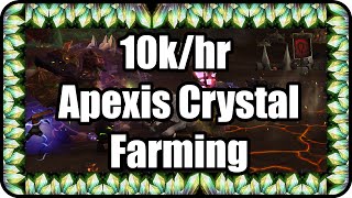 WoW Apexis Crystal 10khr Farming Guide The Iron front  Tanaan Jungle  Patch 62 [upl. by Abeh]