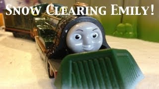 Thomas and Friends Trackmaster Village Snow Clearing Emily [upl. by Carter]