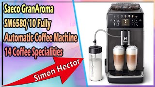 Saeco GranAroma SM658010 Fully Automatic Coffee Machine 14 Coffee Specialities [upl. by Nauqyaj]