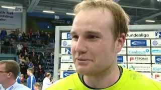 Interviews VfL Gummersbach  HC Erlangen 22 Spieltag [upl. by Inajar948]