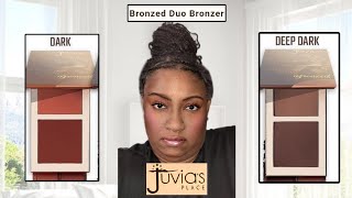 Juvias Place Dark vs Deep Bronzer Palette [upl. by Sibyl]