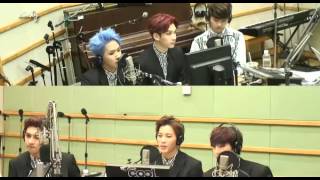 140529 VIXX friend line 2PM BTOB SHINee EXO SJ Ryeowook KTR [upl. by Ange]