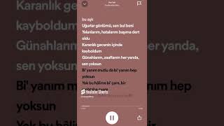 Feride Hilal Akın  Yok Yok  Lyrics  spotify keşfet tiktok [upl. by Dloreg841]