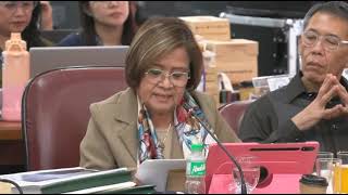 Abduction according to former senator Leila De lima  Senate Hearing [upl. by Grady]